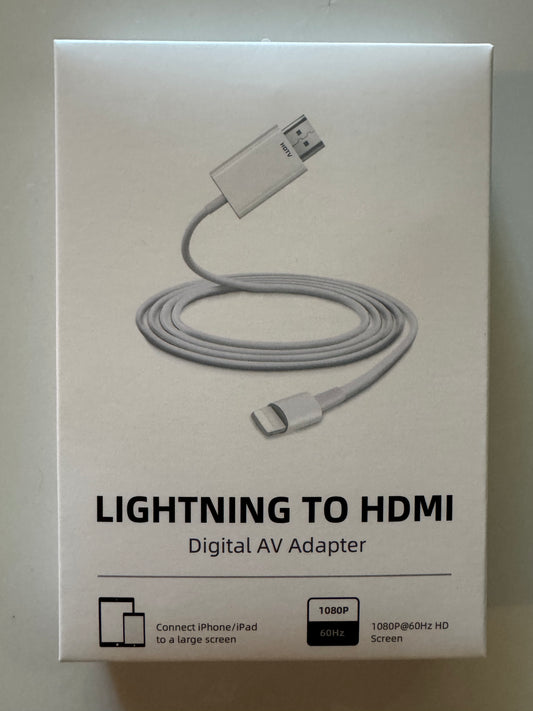 Cable HDMI vers lightning
