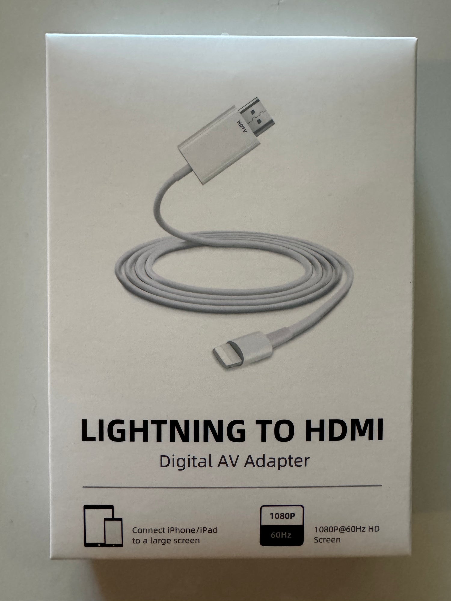 Cable HDMI vers lightning